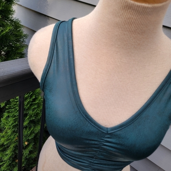 2/$20 90 Degree By Reflex Vintage Lux Cracked Faux Leather XS - Picture 3 of 10